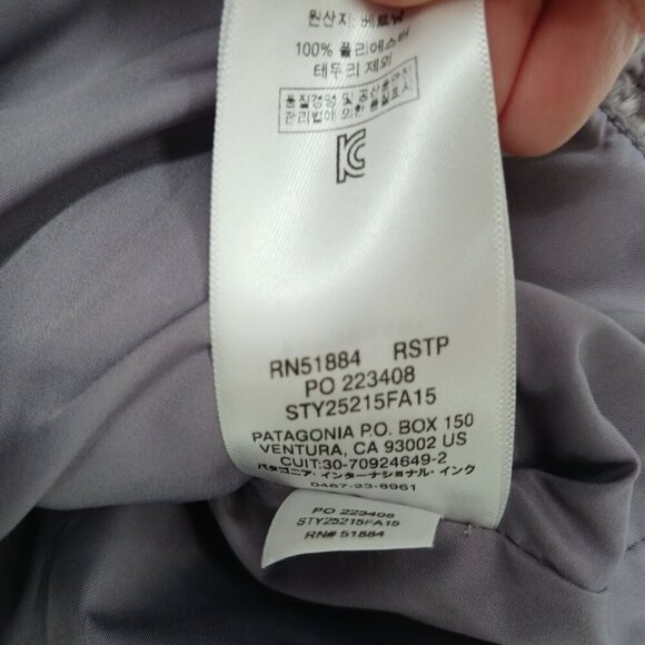 Patagonia Los Gatos Fleece Vest Rustic Purple Full Zip Medium Gorpcore Outdoors - Picture 7 of 9